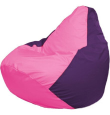 Кресло-мешок Flagman Груша Макси Г2.1-191 фиолетовый/розовый