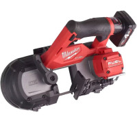 Ленточная пила Milwaukee Fuel M12 FBS64-402C 4933478441 с 2-мя АКБ, кейс