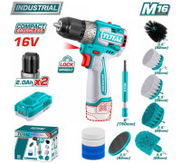 Дрель-шуруповерт Total TOSLI240786 с 2-мя АКБ