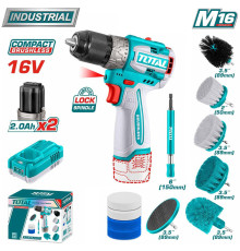 Дрель-шуруповерт Total TOSLI240786 с 2-мя АКБ