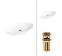 Умывальник Lauter 21571 + клапан 21190G