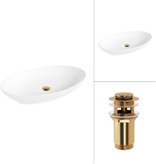 Умывальник Lauter 21571 + клапан 21190G