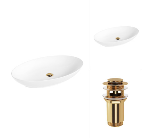 Умывальник Lauter 21571 + клапан 21190G