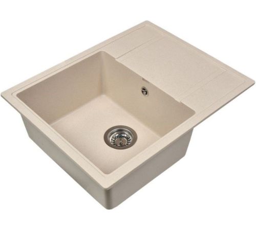 Кухонная мойка Wisent 650-30W с сифоном GER013