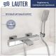 Смеситель Lauter Comfort 21YH40400 с лейкой Living Fleur 21S00126