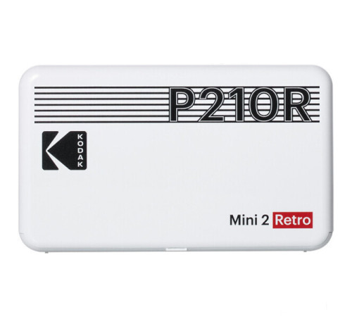 Мобильный фотопринтер Kodak Mini 2 Retro P210R W