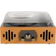 Виниловый проигрыватель Alive Audio Quattro Light Wood