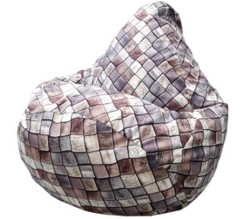 Кресло-мешок Flagman Груша Мега XXXL Г3.5-138 артхаус Rombs