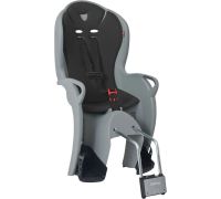 Детское велокресло Hamax Kiss medium grey/black