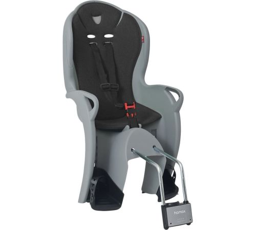 Детское велокресло Hamax Kiss medium grey/black