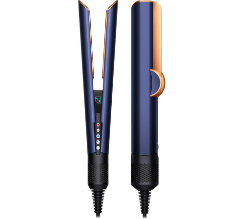 Выпрямитель Dyson Airstrait с переходником на евровилку, берлинская лазурь/медный