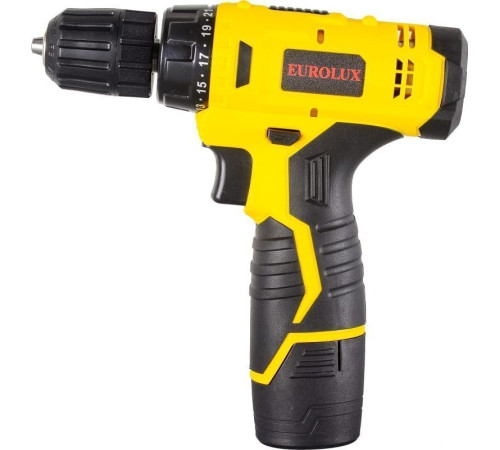 Дрель-шуруповерт Eurolux ДА-12/1Li 72/14/37 с 1-им АКБ