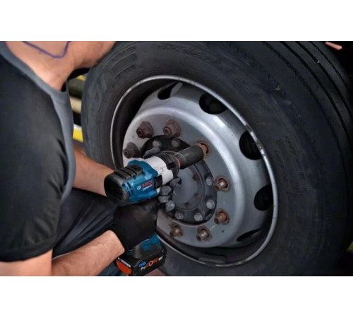 Гайковерт Bosch GDS 18V-1050 H Professional 06019J8502 с 2-мя АКБ 8 Ah, кейс