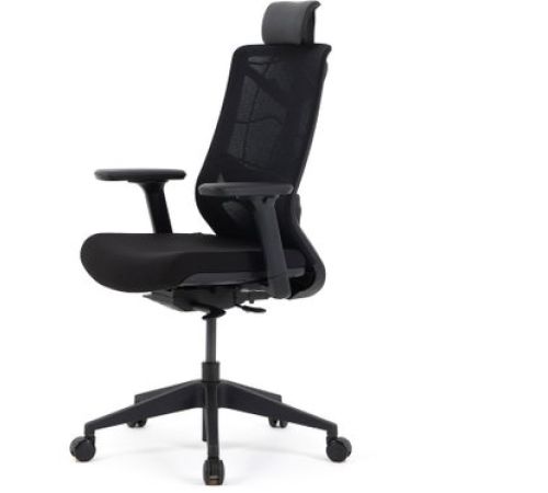 Офисное кресло Chair Meister Nature II Slider черная крестовина, черный