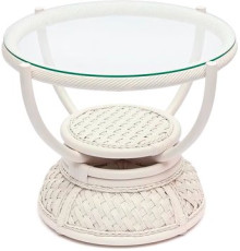 Стол TetChair Andrea D60х50см TCH White белый