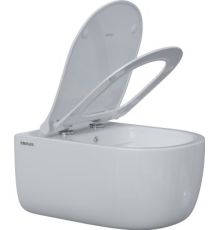 Унитаз подвесной Berges Wasserhaus Ego XL 54 с функцией биде, с сиденьем Slim SO