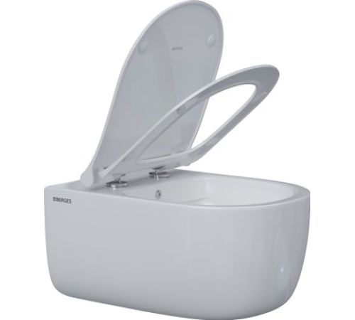 Унитаз подвесной Berges Wasserhaus Ego XL 54 с функцией биде, с сиденьем Slim SO