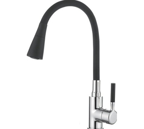 Смеситель Ledeme L4199-2 хром/черный