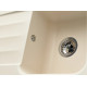 Кухонная мойка KUPPERSBERG Lira 1B1D Ecru