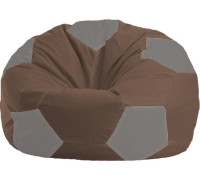 Кресло-мешок Flagman Мяч Стандарт М1.1-327 коричневый/серый