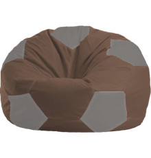 Кресло-мешок Flagman Мяч Стандарт М1.1-327 коричневый/серый