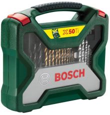 Универсальный набор инструментов  Bosch Titanium X-Line 2607019327 50 предметов