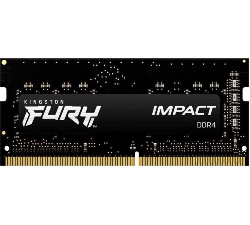 Оперативная память Kingston FURY Impact 8GB DDR4 SODIMM PC4-25600 KF432S20IB/8