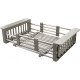 Кухонная мойка Schtoff Undermount Best Decor Silver 5545 + коландер KR-1 GREY + дозатор SD-1 GREY