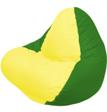 Кресло-мешок Flagman Relax Г4.1-030 зеленый/желтый