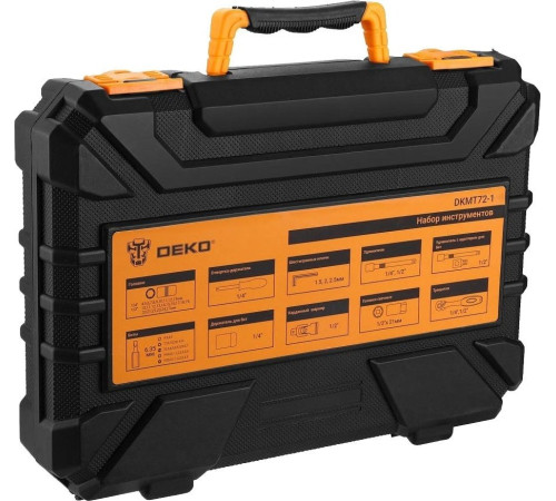 Универсальный набор инструментов Deko DKMT72-1 72 предмета