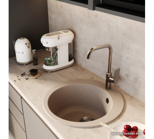 Кухонная мойка Mixline ML-GM13 551888 песочный