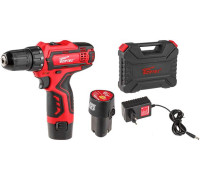 Дрель-шуруповерт Wortex BD 1215-1 Li BD12151Li10029 с 2-мя АКБ, кейс