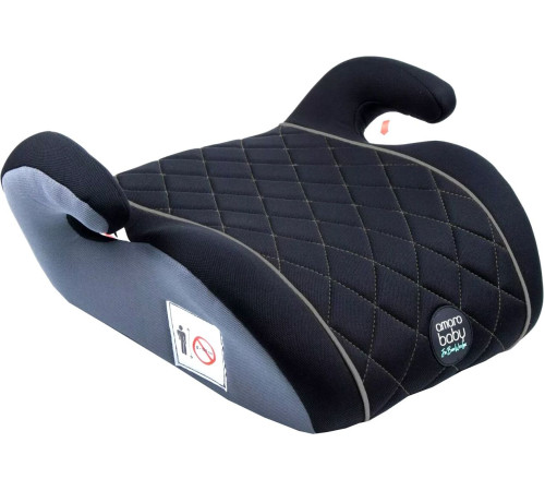 Детское сиденье Amarobaby Easy Way черный/серый
