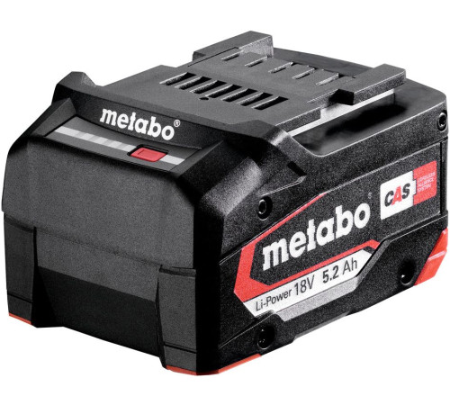Аккумулятор Metabo 625028000 18В/5.2 Ah
