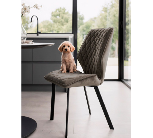 Стул Мамадома Rafael b05 Latte Lux/черный