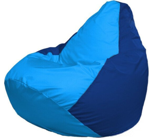 Кресло-мешок Flagman Груша Макси Г2.1-273 синий/голубой