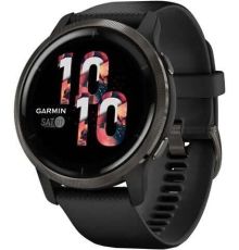 Умные часы Garmin Venu 2 сланцевая нержавеющая сталь/черный