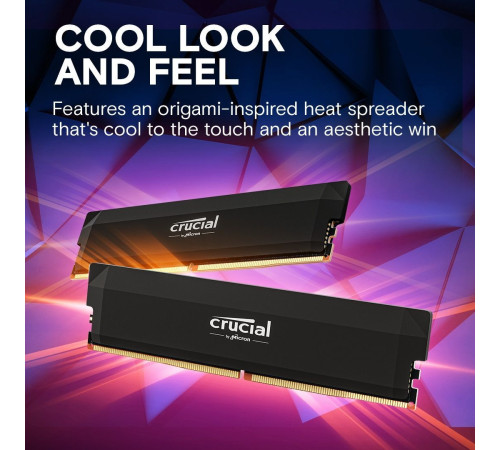 Оперативная память Crucial Pro Overclocking Edition 2x16ГБ DDR5 6000 МГц CP2K16G60C36U5B