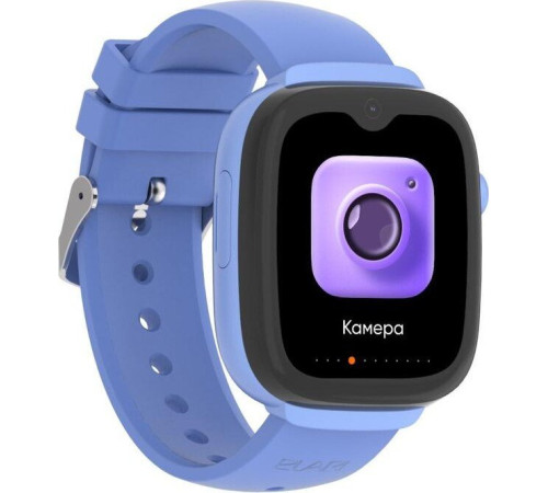 Детские умные часы Elari KidGram 4G синий