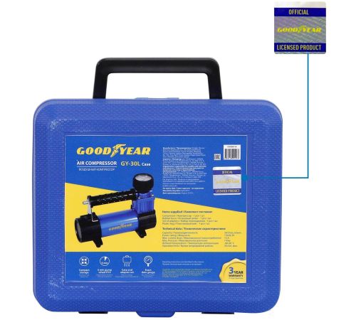 Автомобильный компрессор Goodyear GY-30L/case