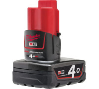 Аккумулятор Milwaukee M12 M12B4 4932430065 12В/4 Ач