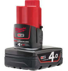 Аккумулятор Milwaukee M12 M12B4 4932430065 12В/4 Ач
