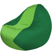 Кресло-мешок Flagman Classic К2.1-63 зеленый/салатовый