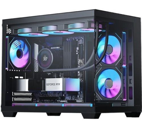 Корпус XASTRA QW500M 6ARGB-C10-UC черный
