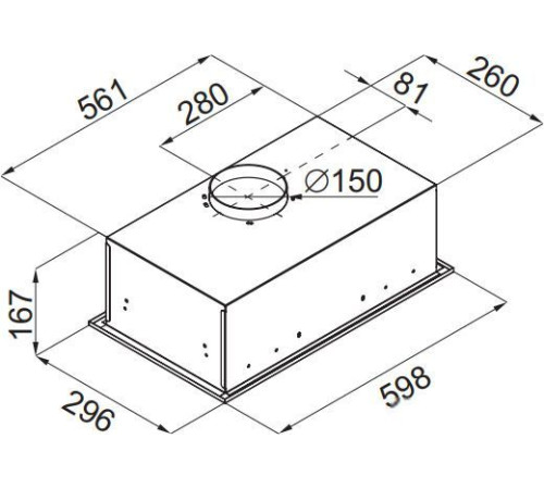 Кухонная вытяжка MAUNFELD Fantasy 1000ST 60 белый