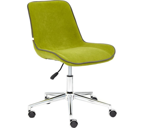 Кресло TetChair Style флок, олива