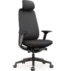 Офисное кресло SitZone E-AC-001A-P1-BK ткань, черный