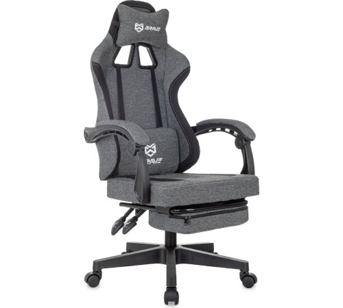 Игровое геймерское кресло Brave Knight OPUS/F mini серый/черный