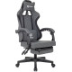 Игровое геймерское кресло Brave Knight OPUS/F mini серый/черный