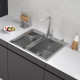 Кухонная мойка ARFEKA Eco AR мойка 600*500, коландер G, дозатор Satin Decor